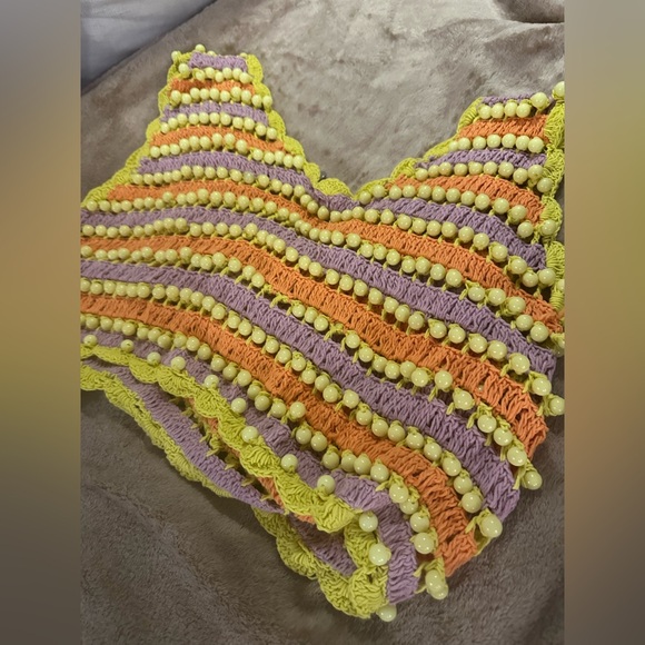 CeliaB Argento Crochet Skirt and Crop Top Set - Picture 10 of 10